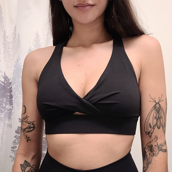 Lululemon Sweet Awakenings Sports Bra Black - Picture 4 of 5